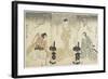 Nakamura Gennosuke as Suketsune, Segawa Kikunojo as the Wife of Suketsune-Utagawa Toyokuni-Framed Giclee Print