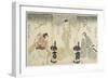 Nakamura Gennosuke as Suketsune, Segawa Kikunojo as the Wife of Suketsune-Utagawa Toyokuni-Framed Giclee Print