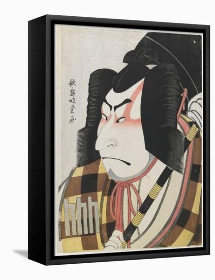 Nakamura Nakazo II as Matsuomaru, 1796-Kabukido Enkyo-Framed Stretched Canvas