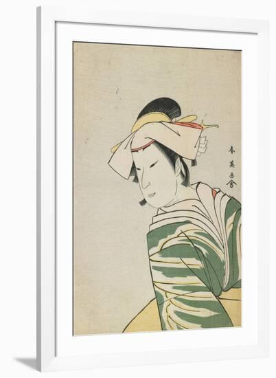 Nakamura Noshio II as Tonase, 1795-Katsukawa Shun'ei-Framed Giclee Print