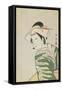 Nakamura Noshio II as Tonase, 1795-Katsukawa Shun'ei-Framed Stretched Canvas