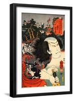 Nakamura Utaemon IV-Utagawa Kuniyoshi-Framed Art Print
