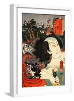 Nakamura Utaemon IV-Utagawa Kuniyoshi-Framed Art Print