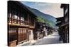 Nakasendo old post town of Tsumago, Nagano prefecture, Honshu, Japan-Christian Kober-Stretched Canvas