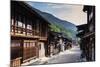 Nakasendo old post town of Tsumago, Nagano prefecture, Honshu, Japan-Christian Kober-Mounted Photographic Print