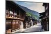 Nakasendo old post town of Tsumago, Nagano prefecture, Honshu, Japan-Christian Kober-Mounted Photographic Print