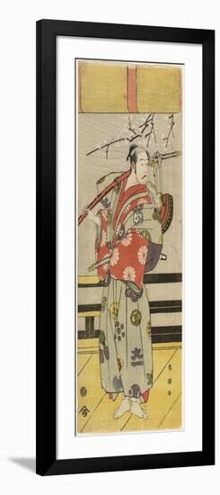 Nakayama Tatezo as Motoyosho Shiro_, 1792-Katsukawa Shun'ei-Framed Giclee Print