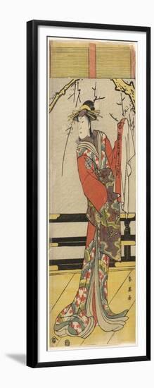 Nakayama Tomisaburo as Matsushima, 1792-Katsukawa Shun'ei-Framed Giclee Print