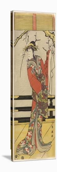 Nakayama Tomisaburo as Matsushima, 1792-Katsukawa Shun'ei-Stretched Canvas