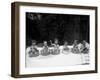 Naked Babies Sitting in Wash Bowls-null-Framed Photographic Print