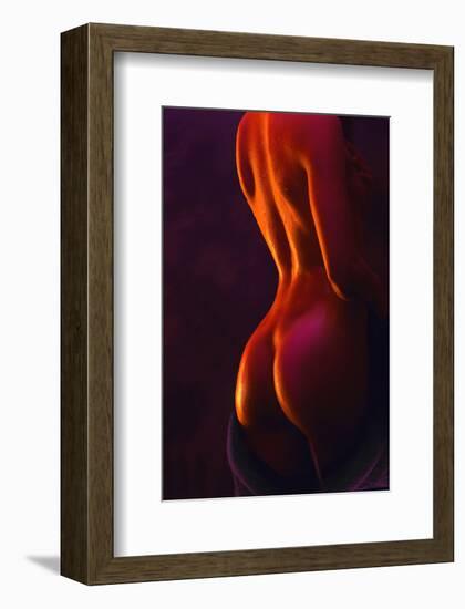 Naked Back-Richard Desmarais-Framed Art Print