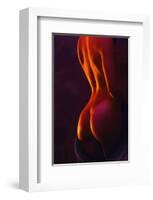 Naked Back-Richard Desmarais-Framed Art Print