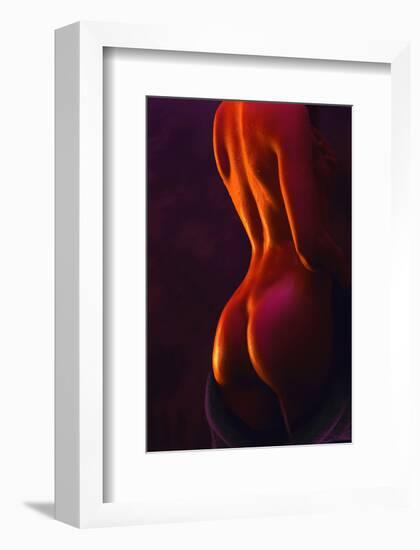 Naked Back-Richard Desmarais-Framed Art Print