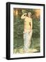 Naked Blonde by Pond-null-Framed Art Print