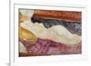 Naked Diaper. 1918. (Oil on Canvas)-Amedeo Modigliani-Framed Giclee Print