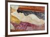 Naked Diaper. 1918. (Oil on Canvas)-Amedeo Modigliani-Framed Giclee Print