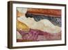 Naked Diaper. 1918. (Oil on Canvas)-Amedeo Modigliani-Framed Giclee Print