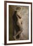 Naked female model, profile, 1886-Vilhelm Hammershoi-Framed Giclee Print
