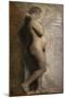 Naked female model, profile, 1886-Vilhelm Hammershoi-Mounted Giclee Print