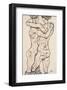 Naked Girls Embracing-Egon Schiele-Framed Art Print