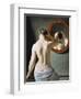 Naked in Mirror, by Johan Frederik Eckersberg-null-Framed Giclee Print