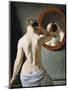 Naked in Mirror, by Johan Frederik Eckersberg-null-Mounted Giclee Print