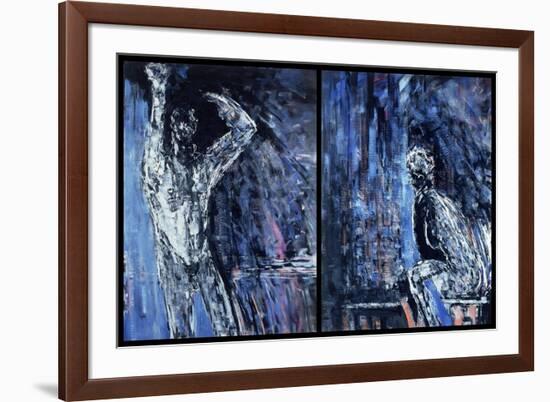 Naked Man and Naked Woman, 1990-Stephen Finer-Framed Giclee Print