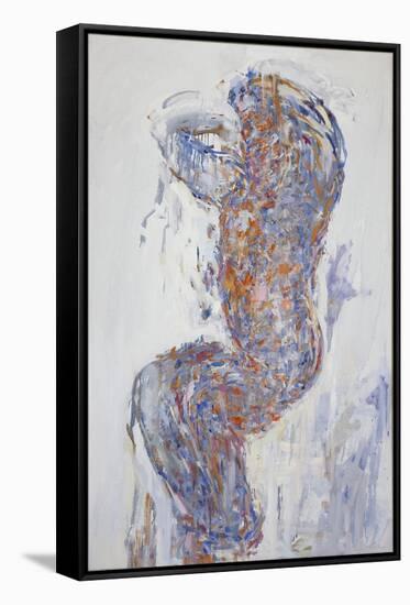 Naked Man Dancing, 2010-Stephen Finer-Framed Stretched Canvas