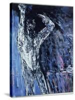 Naked Man, Left Hand Panel of a Diptych, 1990-Stephen Finer-Stretched Canvas