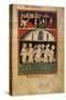 Naked Men and Women Bathing, Medieval Manuscript Painting-null-Stretched Canvas