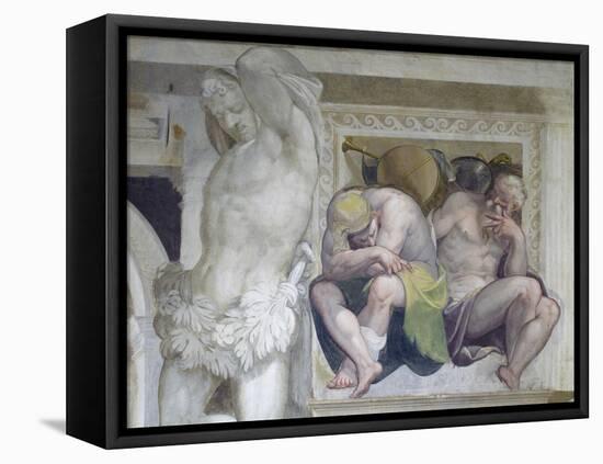 Naked Prisoners-Giovanni Antonio Fasolo-Framed Stretched Canvas