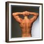 Naked Torso (back View) of An Athletic Young Man-Phil Jude-Framed Premium Photographic Print