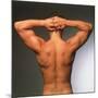 Naked Torso (back View) of An Athletic Young Man-Phil Jude-Mounted Photographic Print