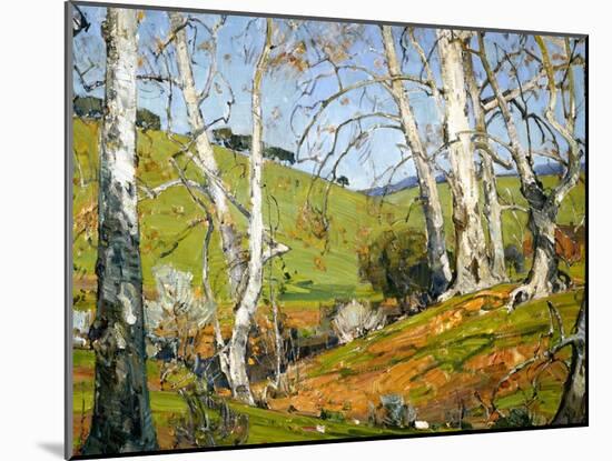 Naked Trees-William Wendt-Mounted Art Print