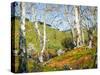 Naked Trees-William Wendt-Stretched Canvas