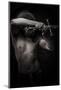 Naked Warrior Carrying Steel Sword-outsiderzone-Mounted Photographic Print