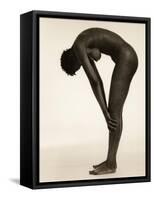 Naked Woman Bending Over-Cristina-Framed Stretched Canvas