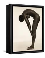 Naked Woman Bending Over-Cristina-Framed Stretched Canvas