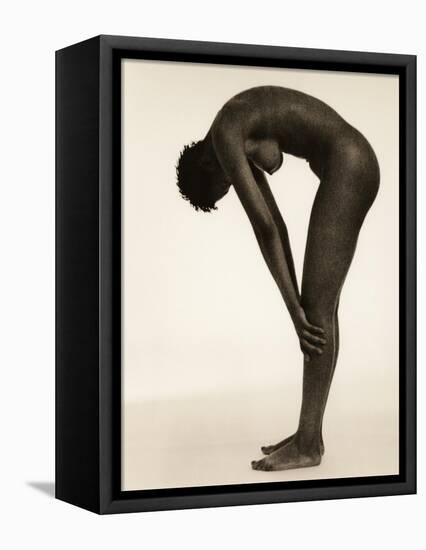 Naked Woman Bending Over-Cristina-Framed Stretched Canvas