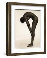 Naked Woman Bending Over-Cristina-Framed Photographic Print