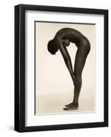 Naked Woman Bending Over-Cristina-Framed Photographic Print