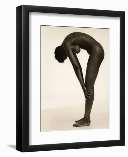 Naked Woman Bending Over-Cristina-Framed Photographic Print