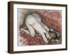 Naked Woman Kneeling, Circa 1889-1895-David Gilmour Blythe-Framed Giclee Print