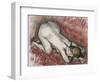 Naked Woman Kneeling, Circa 1889-1895-David Gilmour Blythe-Framed Giclee Print