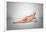 Naked Woman Laying Down with Skeletal Bones Superimposed-null-Framed Art Print