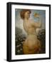 Naked Woman with a Bird in the Green, 1881-Olaf Isaachsen-Framed Giclee Print