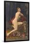 Naked Woman with Pearls-null-Framed Art Print