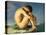 Naked Young Man Sitting by the Sea, 1836-Hippolyte Flandrin-Stretched Canvas