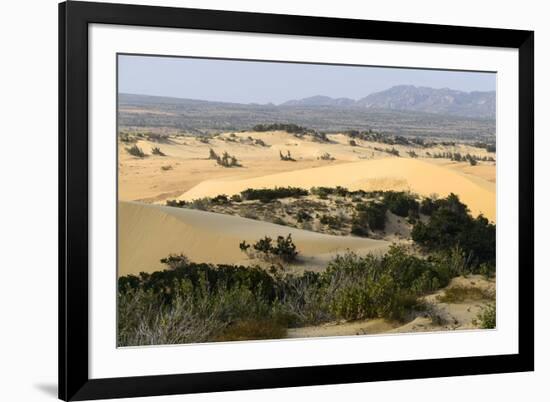 Nam Cuong Dunes, Phan Rang, Ninh Thuan Province, Vietnam, Indochina, Southeast Asia, Asia-Nathalie Cuvelier-Framed Photographic Print