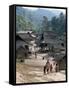 Nam Ded Mai Akha Village, Maung Sing, Laos, Indochina, Southeast Asia-Jane Sweeney-Framed Stretched Canvas